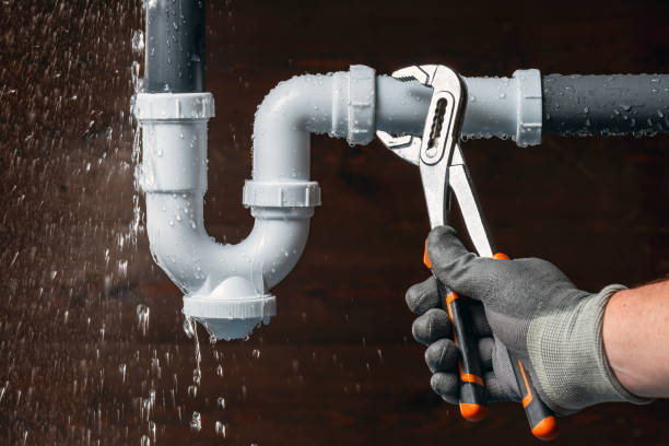 Professional Sewer Line Repair technician working in Newport, MI